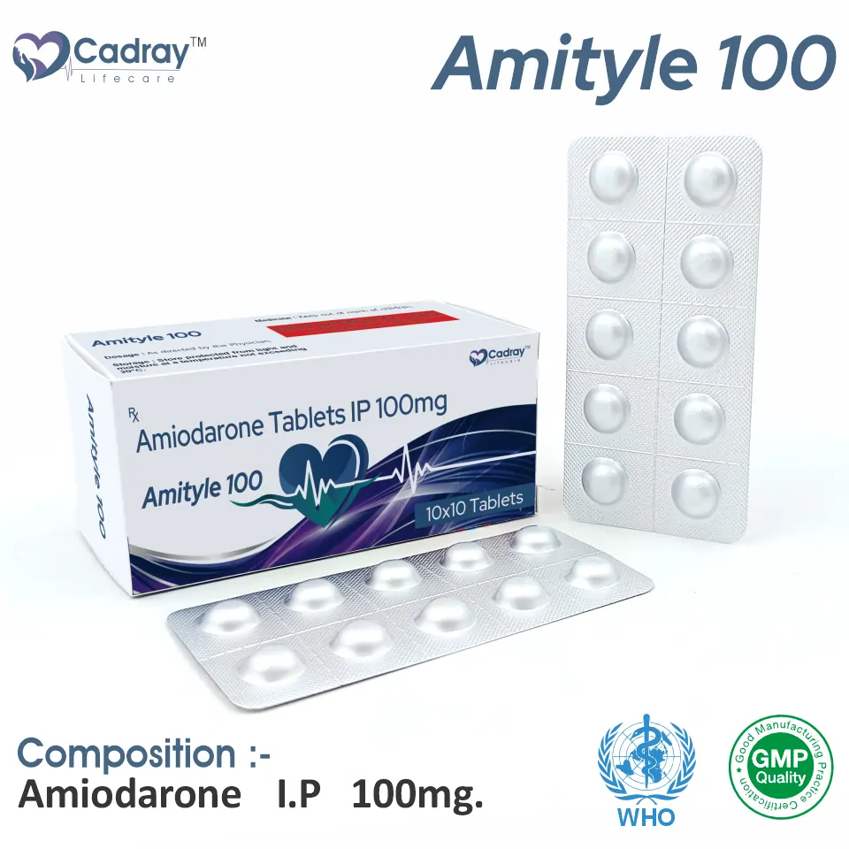 Amiodarone 100 mg Tablet PCD Pharma